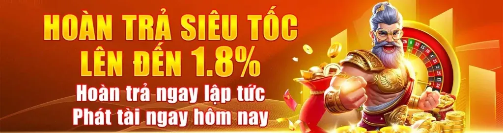 Banner quảng cáo chương trình thưởng nạp lại hàng ngày tại K9bet, giúp người chơi nổ hũ có thêm tiền cược.