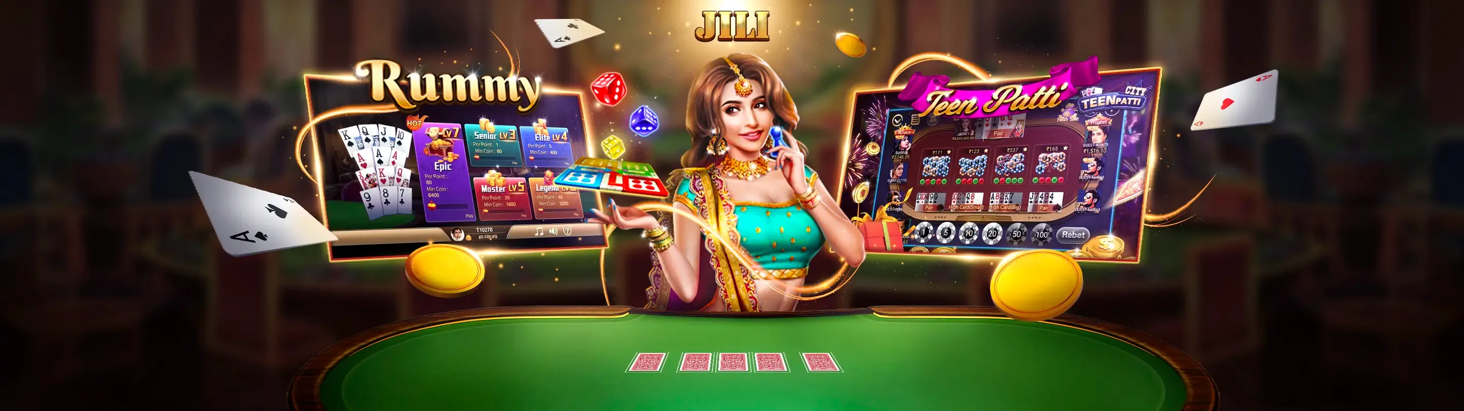 Bàn Baccarat sang trọng với chip và thẻ bài, minh họa chiến lược thắng tại K9bet